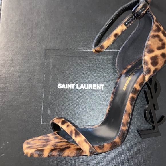 YSL Saint Laurent leopard heels sold out everywhere Out of Stock! - Picture 2 of 7